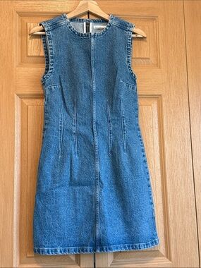 Abercrombie & Fitch mini denim dress XS